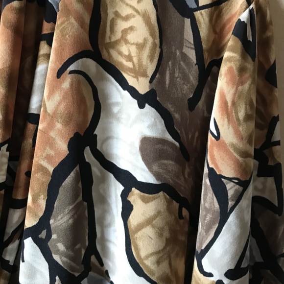 VTG 80’s Printed Blouse - Picture 4 of 6